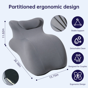 <span class=keywords><strong>Cuscino</strong></span> in Memory Foam Extra Large Rialzato per Dormire Prono, Supporto per Telefono Cellulare, <span class=keywords><strong>Cuscino</strong></span> per Riposo a Letto per Chi Dorme su Pancia - Product Image 2