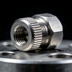 <span class=keywords><strong>Insert</strong></span> fileté en titane M10x1.5, écrou à bride hexagonale en titane DIN 6923 Gr5, bride large de 22 mm pour supports moteur, connexion de châssis, ODM - Product Image 1