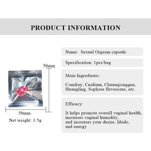 Grosir produk perawatan Yoni kapsul yklimoni untuk wanita kapsul orgasme peningkat kepuasan - Product Image 3