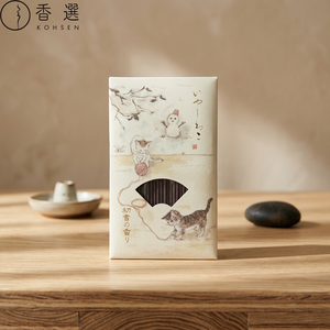 Bâtons d'encens en bambou Kosaido Iyashineko Parfum Première Neige - Aromathérapie de Kyoto, Japon |   Livraison gratuite - Product Image 1