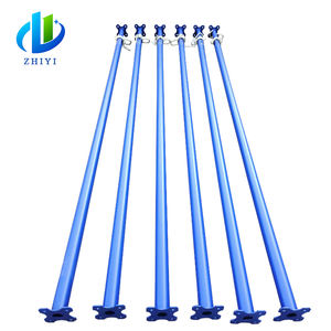 Échafaudage réglable en acier 1.7m à <span class=keywords><strong>5m</strong></span> galvanisé étayage poste construction télescopique robuste échafaudage manchon avec écrou - Product Image 4