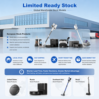 Teendow D63S Ultra 10000pa Aspirateur Robot Penyedot Debu Otomatis dan Pel Robot dengan Pembersihan Mandiri dan Pengeringan Udara Panas