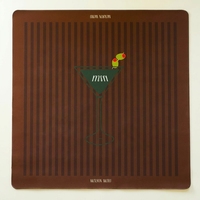 Tapis de Mahjong Écologique Inodore et Absorbant, Prêt à Expédier, Motif Cocktail, Antidérapant, pour Jeux de Cartes et Soirées de Jeu