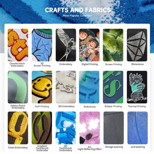 Sweat-shirts et hoodies pour hommes avec logo personnalisé, coupe ample, épais, lourds, épaules tombantes, coupe carrée, sans cordon, pour hommes - Product Image 4