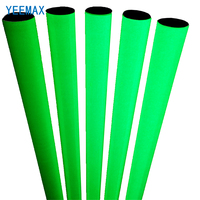 Lámina Prismática Reflectante de PVC/PET Fotoluminiscente YEEMAX OEM, Cinta de Seguridad Vial Autoadhesiva Imprimible que Brilla en la Oscuridad