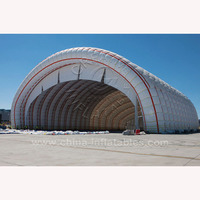 CQ Custom Make Grande Tente de sport gonflable pour bâtiment pneumatique dans un hangar