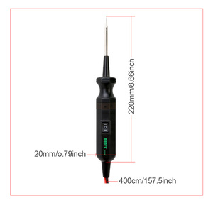 เครื่องมือตรวจสอบวงจรรถยนต์ DUOYI DY18 หัววัดไฟฟ้า 12V 24V สำหรับตรวจสอบกระแสไฟฟ้า ค้นหาจุดลัดวงจร - Product Image 5