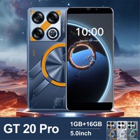Smartphone 4G débloqué en gros, GT20 Pro Android, original, prix bas, téléphones mobiles chinois, téléphones intelligents, téléphone portable