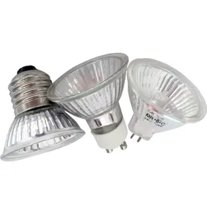 E27 GU10 35 Вт 50 Вт галогенная лампа для нагревательной лампы, задняя лампа черепахи, UVA UVB полная лампа для домашних животных