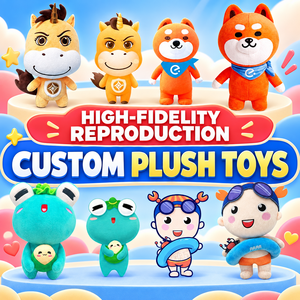 Fabricación de Peluches Personalizados con Bajo MOQ, Diseños de Peluches Personalizados, Juguetes de Peluche Personalizados - Product Image 1