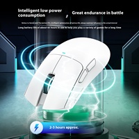 Souris de jeu sans fil Attack Shark X11, 22K DPI, PAW3311, ultralégère, 62g, batterie 65H, RGB, station d'accueil, 2.4G, pour PC Gamer FPS