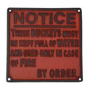 Cast Iron Custom Notice Plate Hotel and Hospital Wall Mounted <b>Sign</b> Decorative Easy Installation Type Metal <b>Sign</b> & Plaque - Product Image 1