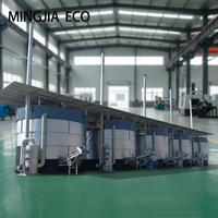 Machine de Fermentation Automatique d'Engrais Organique Mingjia, Réservoir de Fermentation, Productivité Élevée 3-10m/h, 380V, Contrôle PLC