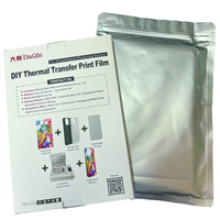 Film de transfert thermique 50 pièces pour coque de téléphone personnalisée DIY, résistant à l'eau et à la chaleur