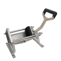 Machine à découper / Coupe-frites automatique en acier inoxydable pour la vente, coupe-pommes de terre, trancheuse à pommes de terre