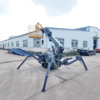 Mini-grue araignée électrique pliable de haute qualité de 2 tonnes avec moniteur de charge de sécurité