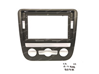 WEIJUNPRO 9 pouces autoradio fil cadre Auto AC écran Radio Fascias panneau pour Volkswagen Scirocco 2008-2014 accessoires intérieurs
