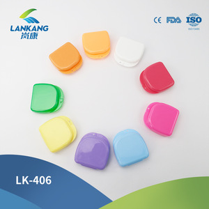 กล่องใส่ฟันปลอมแบบพกพา LK 406 กล่องเก็บอุปกรณ์จัดฟันพลาสติกสำหรับการดูแลช่องปากผู้ใหญ่ - Product Image 5