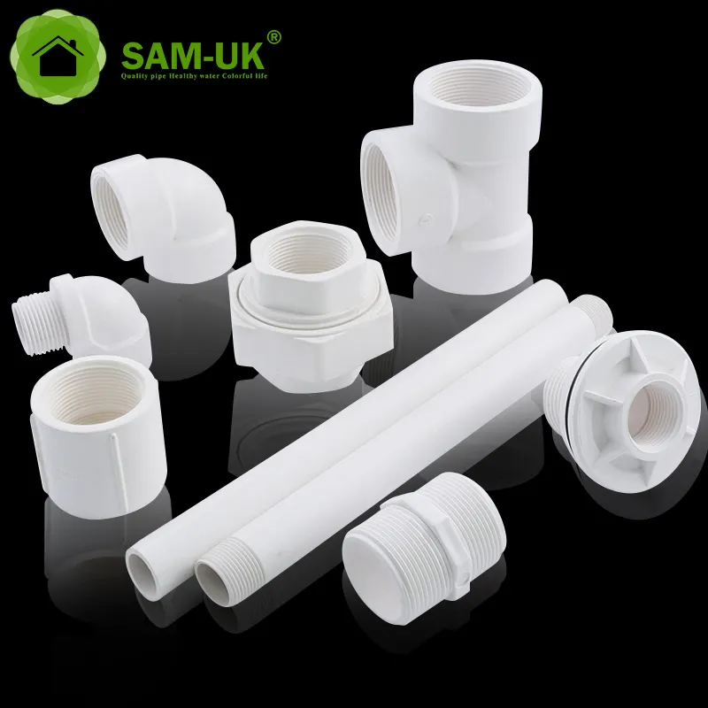 China strength manufacturer plastic tubes names of male nipple reducer 1/2 pvc pipe fittings