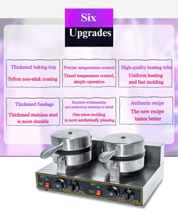 WICE commerciale macchina per la produzione di coni per cialde riscaldamento rapido, consistenza croccante, perfetta per le gelaterie, ottieni ora - Product Image 3