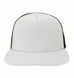 Wholesale High Quality Custom 5 Panels <b>Plain</b> Sport Snapback <b>Cap</b> Mesh Trucker Hat Trucker <b>Cap</b> for Men - Product Image 4