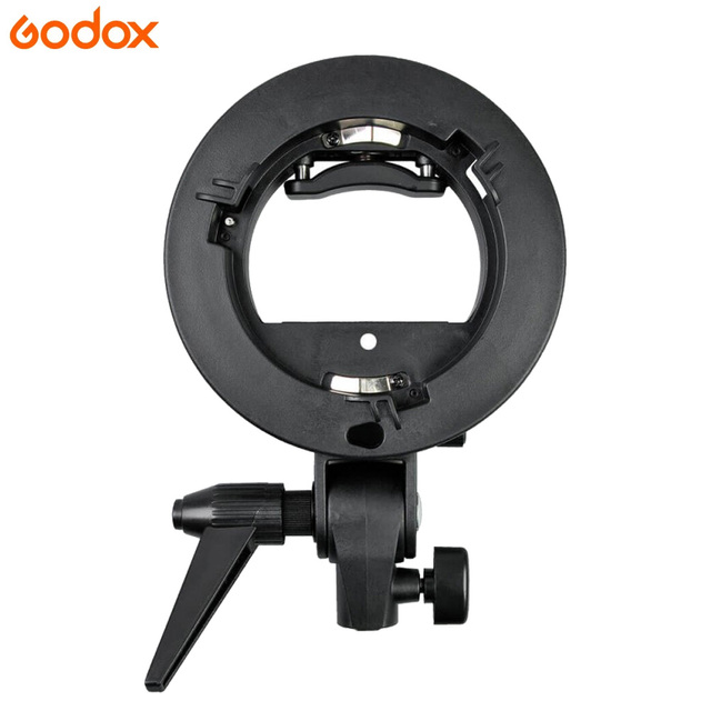 S Type Bracket Holder Flash Light Bracket for Speedlite Umbrella Softbox Snoot Beauty Dish Barndoor Kit Multi Function Bracket