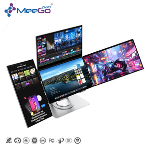 Laptop Dual Screen Extender 16 18.5 Inch IPS 1080P 1200P USB-C Portable Multi Panel <strong>Monitor</strong> Expandable Triple 3 <strong>4</strong> Screen <strong>Setup</strong> - Product Image 1