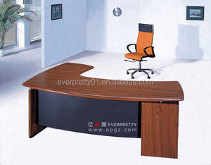 เฟอร์นิเจอร์สำนักงานดีไซน์ทันสมัยและหรูหรา โต๊ะทำงานผู้บริหารไม้ โต๊ะทำงานผู้บริหารระดับสูง - Product Image 6