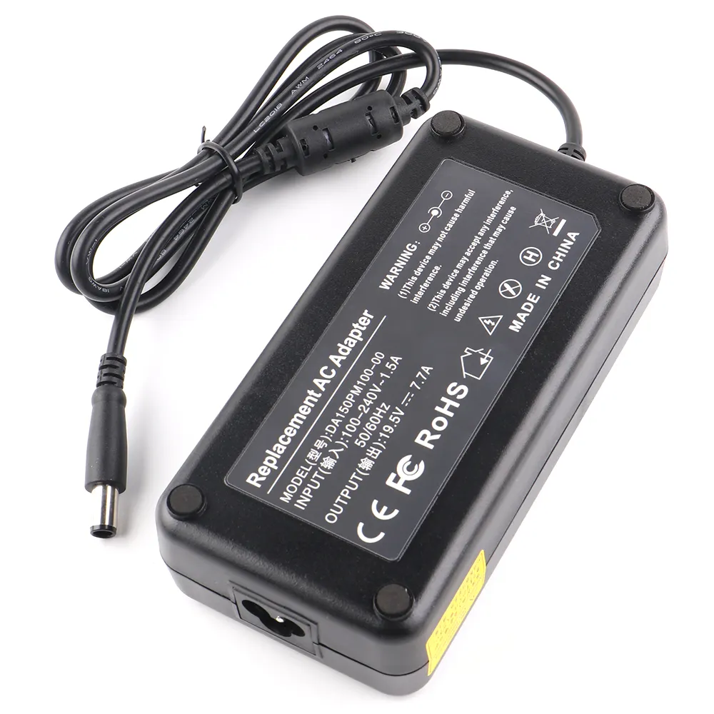 Universal Laptop Charger Adapter Universal Laptop Charger 150W 19.5V 7.7A 7.4*5.0mm Laptop Adapter For HP