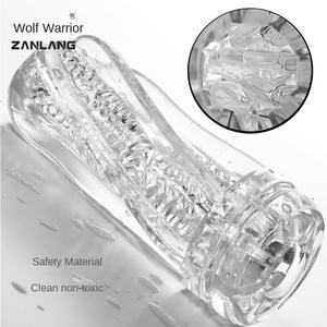 Горячая распродажа: Прозрачный мастурбатор-слоник для мужчин, модель Aircraft Cup, производство Дунгуань - Product Image 5