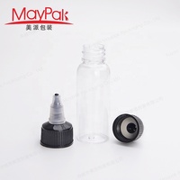 Bouteille en plastique transparente en PET, contenant avec livraison gratuite, avec colle burker, 5OZ 1, 2, 3, 4, 5OZ, 6, 8, 9, 10OZ, 16OZ