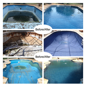 Liner de <span class=keywords><strong>piscine</strong></span> en PVC imperméable, résistant aux UV, motif mosaïque, soudable à l'air chaud, revêtement sans couture, projets de rénovation de <span class=keywords><strong>piscine</strong></span>, étanchéité - Product Image 4