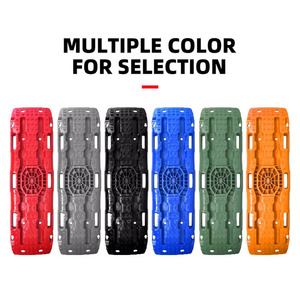 20t Nylon Caoutchouc 2m Over-long Accessoires de voiture Neige 4x4 Off Road Sand Traction 4wd Orange Recovery Tracks - Product Image 2