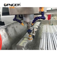 Machine de découpe automatique de pierre en promotion, routeur CNC 3015ATC avec broche 7,5 kW et système de contrôle GANGER pour marbre/granit de cuisine