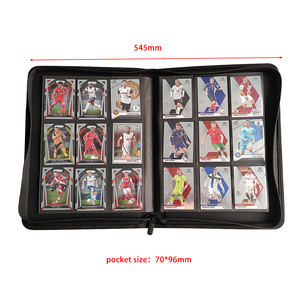Sổ đựng thẻ bài chống thấm nước, bán buôn, dành cho thẻ bài game, thẻ bài giao dịch, album thẻ bài sưu tập sao bóng đá - Product Image 5