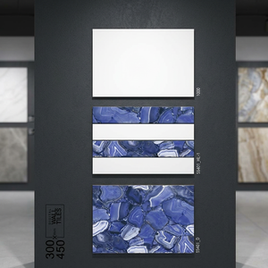 Carreaux muraux en céramique effet brique, imprimés numériquement, design 3D classique japonais, brillants, 300x450mm, pour salle de bain et extérieur - Product Image 5