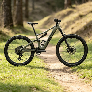 Bicicleta Amflow PR Carbon MTB con unidad de transmisión Avinox M2S y amortiguador trasero FOX Float X Performance, equipada con DJI Avinox M2S. - Product Image 2