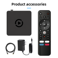 Personnalisation 4K lecteur multimédia Android 11 contrôle vocal à distance HD dispositif de streaming décodeur de Signal ATSC décodeur décodeur