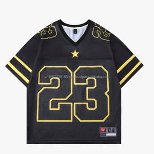 Nueva Camiseta de Fútbol para Hombre, Estilo Moderno, Holgada, de Manga Corta, Transpirable, de Secado Rápido, Anti-UV, Juvenil, Deportiva - Product Image 5