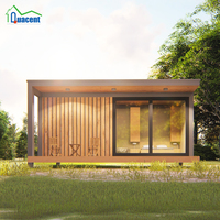 Casa Prefabricada Quacent de Ensamblaje Rápido, 2 Dormitorios, Villa Pequeña, Acogedora Casa Prefabricada Tipo Sips/Cabaña de Madera para Vivir en el Campo