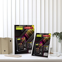 Porte-panneaux en acrylique de haute qualité A4, support de menu de table, porte-menu pour restaurant