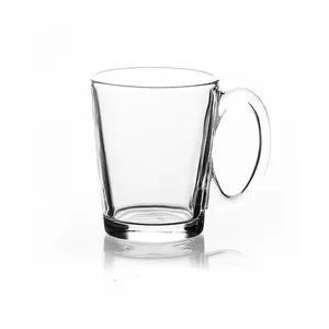 Tasses en verre de restaurant Tasse Offre Spéciale écologique OEM/Odm peut tasse de sublimation de champagne liquidation tasse en verre personnalisée en gros