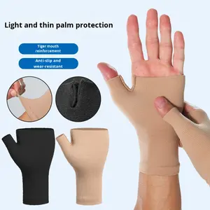 Gants de compression pour le cyclisme, sport, nylon, résistant à l'usure, anti-chocs, protège-poignet universel, gaine de tendon, anti-torsion, couvre-cicatrices - Product Image 1