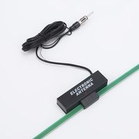 Antenne radio de voiture électronique pour pare-brise, fixation sur verre, antenne coaxiale automobile, personnalisable OEM ODM