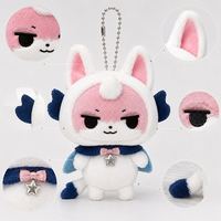 Llavero de Peluche Personalizado con Diseño de Personajes de Manga y Animales, Fabricado en Fábrica
