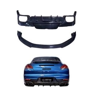 Kit de Carrocería de Fibra de Carbono 970 para Modificación de Automóviles 2014-2016, Alerón Delantero y Trasero para Panamera - Product Image 1