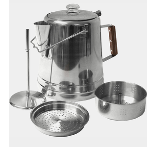 Bouilloire à eau en acier inoxydable DFK01, cafetière, théière, carafe à eau avec bec verseur en acier inoxydable - Product Image 6