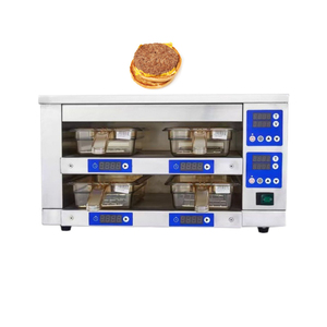Mesa Calentadora Modular para Comida Rápida, Gabinete Calentador de Sobremesa con Bandejas, Gabinete Calentador de Carne para Hamburguesas - Product Image 6
