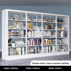 Estantería de Acero Laminado en Frío de Alta Resistencia |   Diseño Ajustable de Múltiples Niveles |   Solución para Ahorrar Espacio en el Hogar y la Oficina: Exhibición y Almacenamiento de Libros - Product Image 2