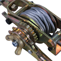 Tendeur de câble métallique multifonction manuel de haute qualité Double crochet cliquet d'électricien serrer les outils de levage tirer la pince de câble